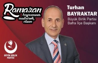 BBP ilçe Başkanlığından Bayram Mesajı