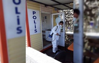 Giresun Belediyesi dezenfekte çalışmalarını sürdürüyor