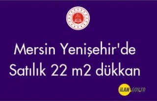 Mersin Yenişehir'de 22 m² dükkan Satılık