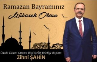 Şahin'den Bayram Mesajı