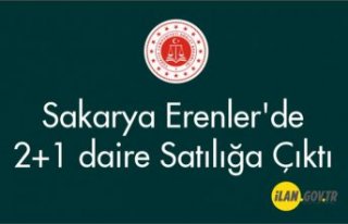 Sakarya Erenler'de 2+1 daire Satılığa Çıktı