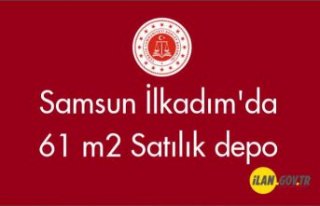 Samsun İlkadım'da 61 m2 Satlık depo