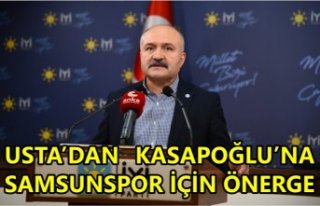 USTA'DAN KASAPOĞLU'NA SAMSUNSPOR İÇİN...