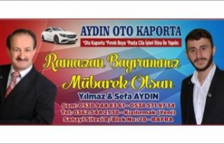 YILMAZ VE SEFA AYDIN'DAN RAMAZAN BAYRAMI MESAJI