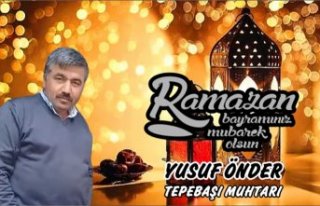 YUSUF ÖNDER'DEN BAYRAM MESAJI