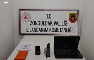 Zonguldak'ta terör propagandası iddiasıyla bir...