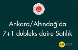 Ankara/Altındağ'da 7+1 dubleks daire Satılık