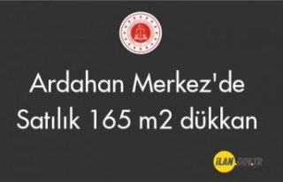 Ardahan Merkez'de 165 m2 dükkan Satılık