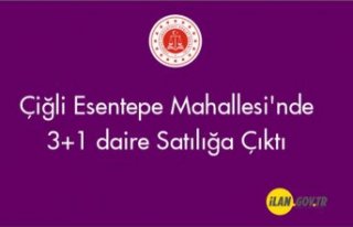Çiğli Esentepe Mahallesi'nde 3+1 daire Satılık