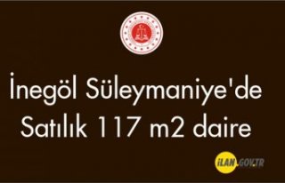 İnegöl Süleymaniye'de 117 m2 daire Satılık