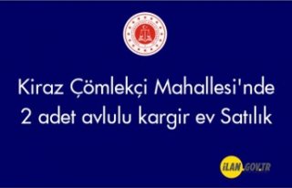 Kiraz Çömlekçi Mahallesi'nde 2 adet ev Satılık