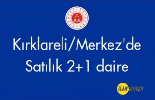 Kırklareli/Merkez'de 2+1 daire Satılık
