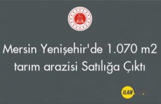 Mersin Yenişehir'de 1.070 m² tarım arazisi...