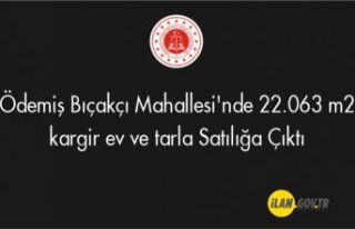 Ödemiş Bıçakçı Mahallesi'nde 22.063 m²...