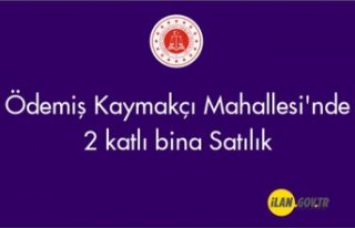 Ödemiş'de 2 katlı bina Satılık