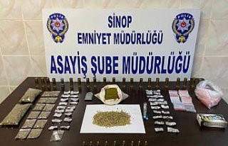 Sinop'ta uyuşturucu operasyonu: 1 tutuklama