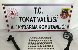 Tokat'ta tarihi eser operasyonunda 2 kişi yakalandı