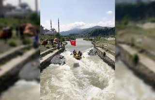Türkiye Rafting Şampiyonası 1. ayak yarışları...