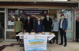 Ünye'de ceza infaz kurumu kütüphanesi için kitap...