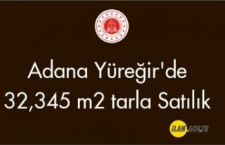 Adana Yüreğir'de 32,345 m² tarla Satılık