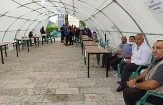 Arhavi'de hasar tespit ve temizlik çalışmaları...