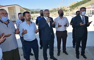 Boyabat'ta inşası tamamlanan Canlı Hayvan Pazarı...