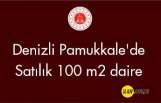 Denizli Pamukkale'de satılık 100 m² daire...