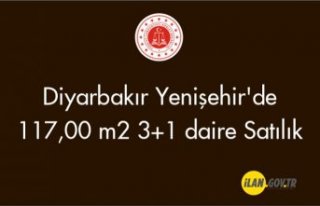 Diyarbakır Yenişehir'de 117,00 m² 3+1 daire...