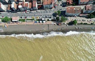 Düzce'de yaşanan selin ardından plajlar boş kaldı