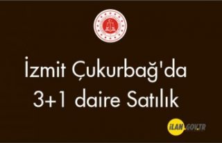 İzmit Çukurbağ'da 3+1 daire satılık