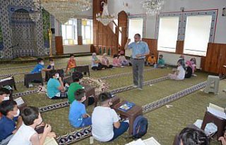 Kastamonu'da Kur'an kursuna giden çocuklar için...