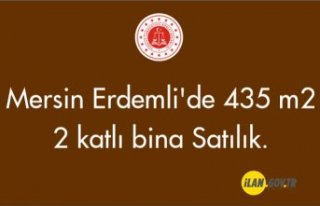 Mersin Erdemli'de 435 m² 2 katlı bina satılıktır