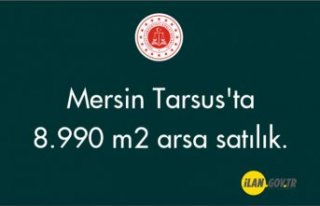 Mersin Tarsus'ta 8.990 m² arsa satılıktır
