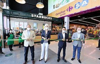 Starbucks, CarrefourSA marketlerde