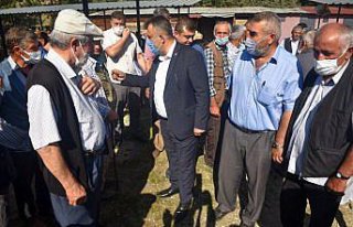 Taşköprü Belediye Başkanı Çatal, hayvan pazarını...