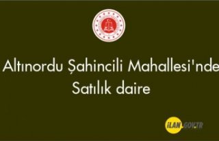 Altınordu Şahincili Mahallesi'nde satılık...