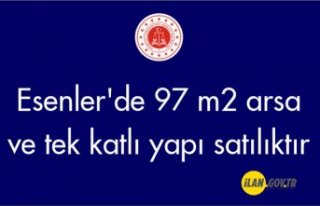 Esenler'de 97 m² arsa ve tek katlı yapı satılıktır