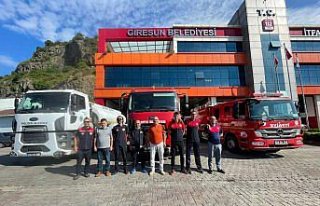 Giresun'dan Manavgat'a destek