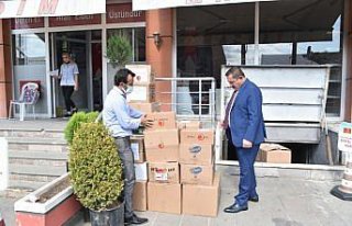 Kastamonu'dan yangın bölgesine ihtiyaç malzemeleri...