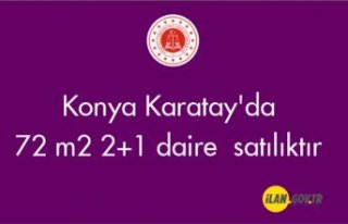 Konya Karatay'da 72 m² 2+1 daire satılıktır