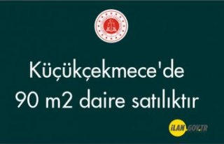 Küçükçekmece'de 90 m2 daire satılıktır