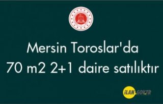 Mersin Toroslar'da 70 m² 2+1 daire satılıktır