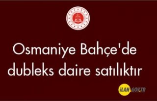 Osmaniye Bahçe'de dubleks daire satılıktır