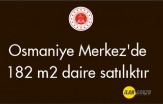 Osmaniye Merkez'de 182 m² daire satılıktır