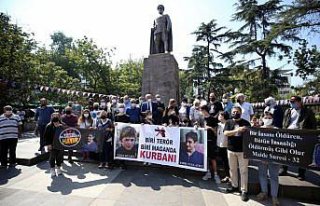 Trabzon'da omuriliğine saplanan 