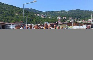 Ulaştırma ve Altyapı Bakanı Karaismailoğlu, Ayancık'ta...