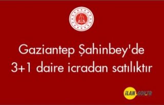 Gaziantep Şahinbey'de 3+1 daire icradan satılıktır