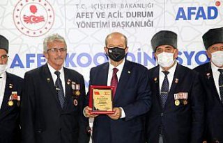 KKTC Cumhurbaşkanı Tatar, sel felaketinin yaşandığı...