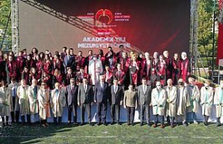 Konya Gıda ve Tarım Üniversitesi'nin ilk mezunları...