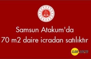 Samsun Atakum'da 70 m² daire icradan satılıktır
